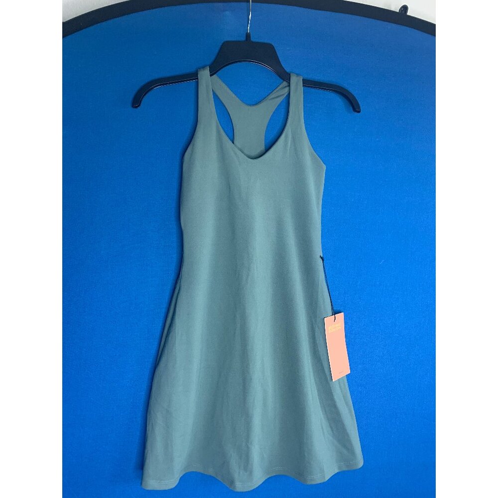 Girlfriend Collective green athletic dress - XS - NWT